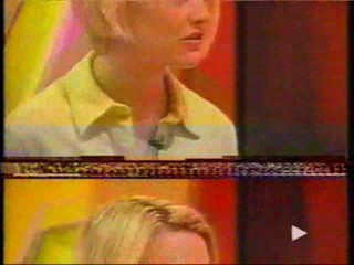 Three British TV pie clips