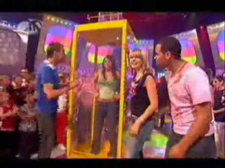 Holly and Kim kimberly from Girls Aloud Gunged