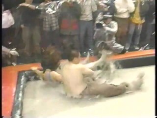 Japanese girl mud wrestling!