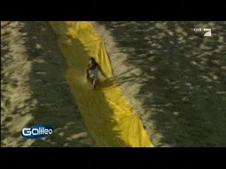 Slip and slide - world record