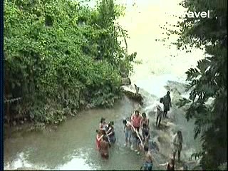 Dunn's River Falls in Jamaica