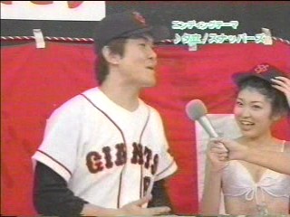 Japanese Baseball - beer splash