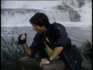 Remington Steele; At a Waterfall