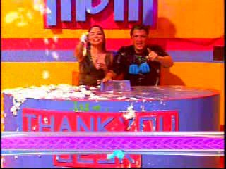 Holly Gunged with Peter Andre