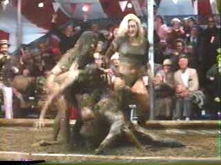 All the Marbles, Mud wrestling