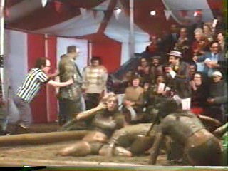 All the Marbles, Mud wrestling