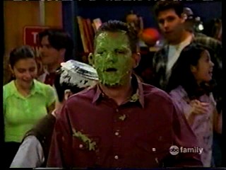 Step by Step -- Staci Keanan food fight