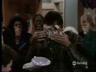 Growing Pains pie fight