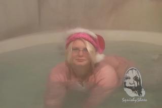 A Steamy Christmas Eve in the Hot Tub