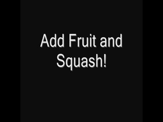 Fruit salad promo
