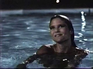 Christy Brinkley in the pool