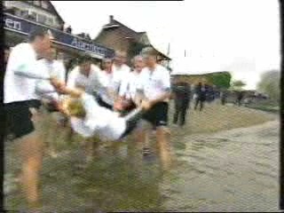 Cox thrown in the river