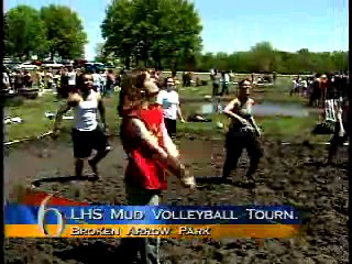 TV News - Mud Volleyball