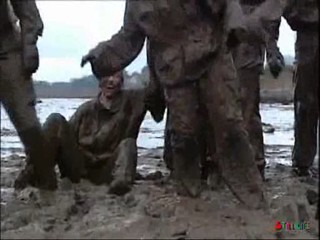 Blue Peter mud scene