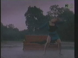 Kix - Cold Shower music video:-Singer in Green Dress Gets Wet