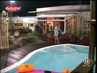 Big Brother 5 German fully clothed poolparty (11.6.04)