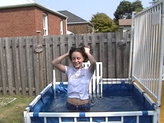 Jessie Dunked In Jeans