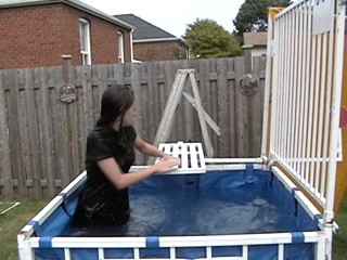 Jessie Dunked In a Business Suit