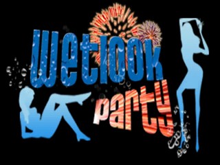 White Wetlook Party Trailer