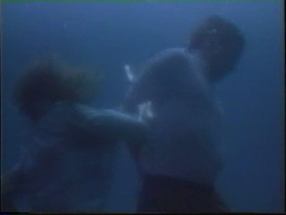 Honeymoon Academy; Kim Cattrall underwater