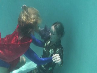 Supergirl Underwater Music Video