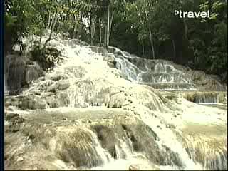 Dunn's River Falls in Jamaica