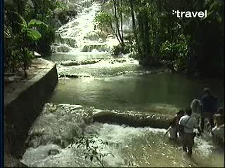 Dunn's River Falls in Jamaica