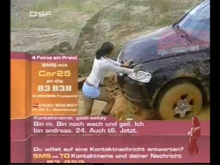German TV Documentary - Car Stuck Girls