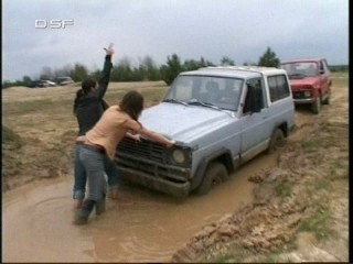 German TV Documentary - Car Stuck Girls