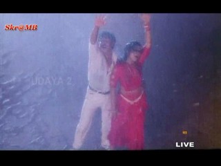 Rambha in the rain