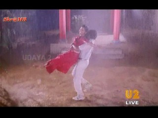 Rambha in the rain