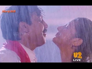 Rambha in the rain