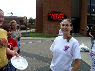 Pies in the face