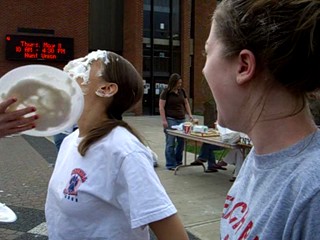 Pies in the face