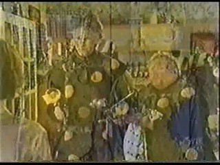 A Man & Women get Covered in Yellow Gunge