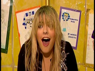 Holly Gunged on a Toilet