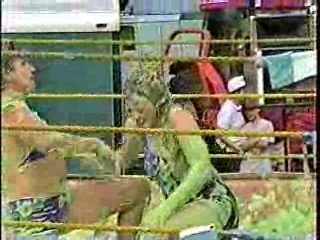 Green Slime Wrestling. #201