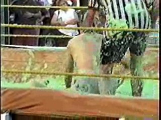 Green Slime Wrestling. #202