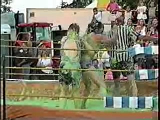 Green Slime Wrestling. #202