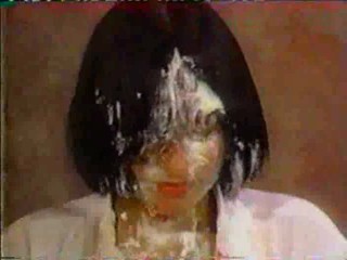 Charles Perez Show - Woman takes several pies in the face