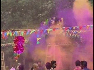 The Holi festival