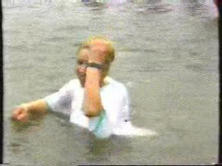 Cox thrown in the river
