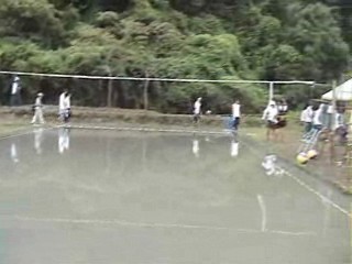 Japanese Mud volleyball