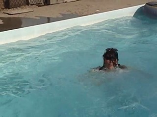 Brook's first pool session (MK test)