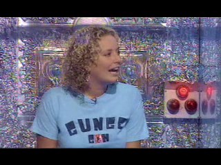 Sophie McDonnell slimed on The Saturday Show