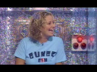 Sophie McDonnell slimed on The Saturday Show