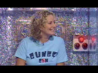 Sophie McDonnell slimed on The Saturday Show