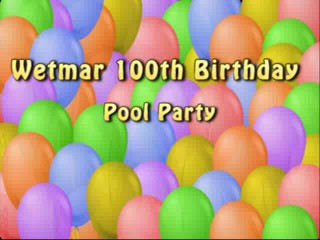 Wetmar's Birthday Pool Party
